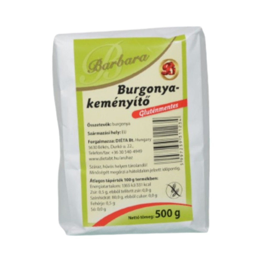 Zemiakový škrob Barbara bezlepkový 500 g