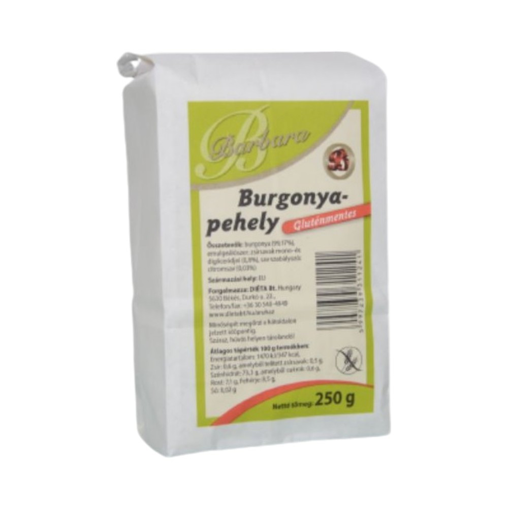 Barbara bezlepkové zemiakové vločky 250 g