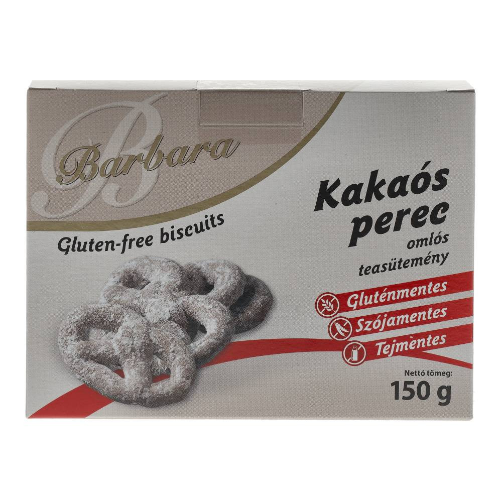 Barbara gluténmentes kakaós perec 150 g