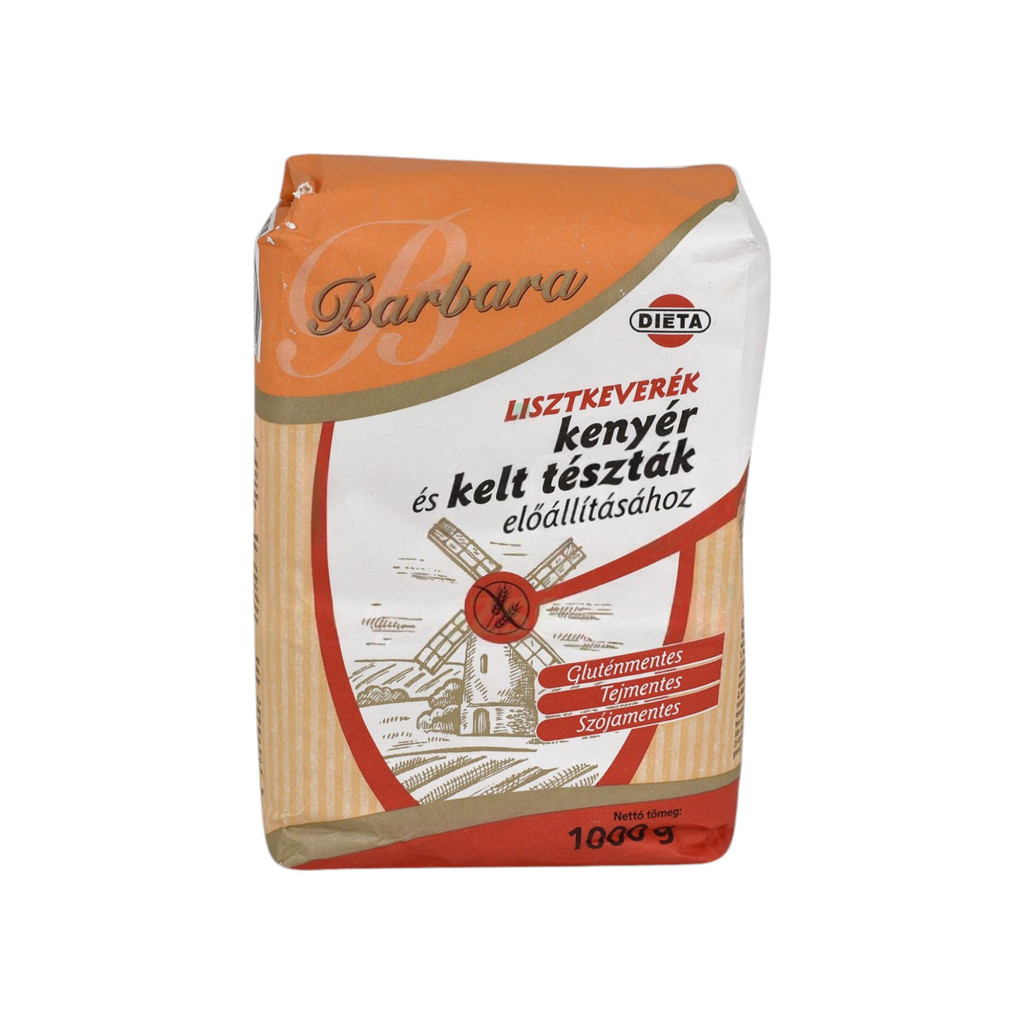 Barbara gluten-free flour mix for bread, 1000 g