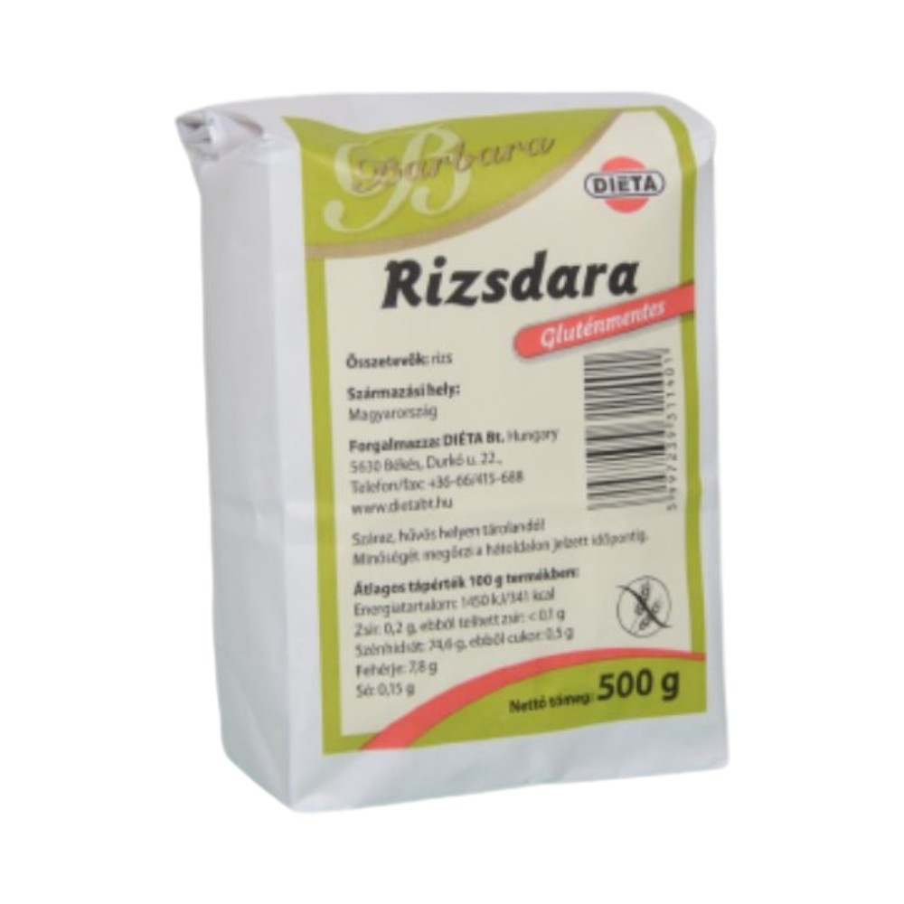 Barbara glutenfreie Reiskörner 500 g