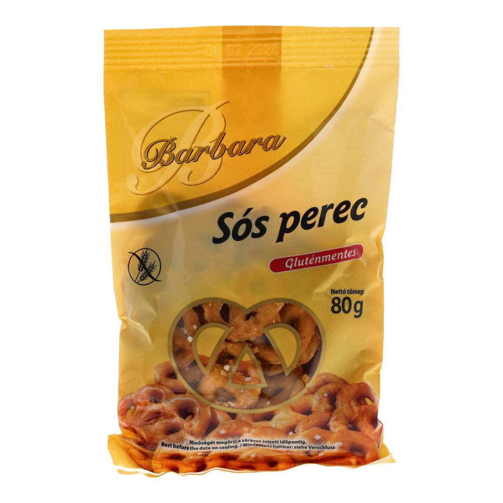 Knusprige glutenfreie Bigiba Salzbrezel 80 g