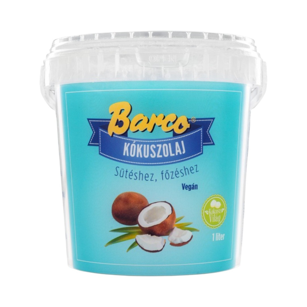 Ulei de cocos pentru prajit și gătit într-un găleată 1000 ml