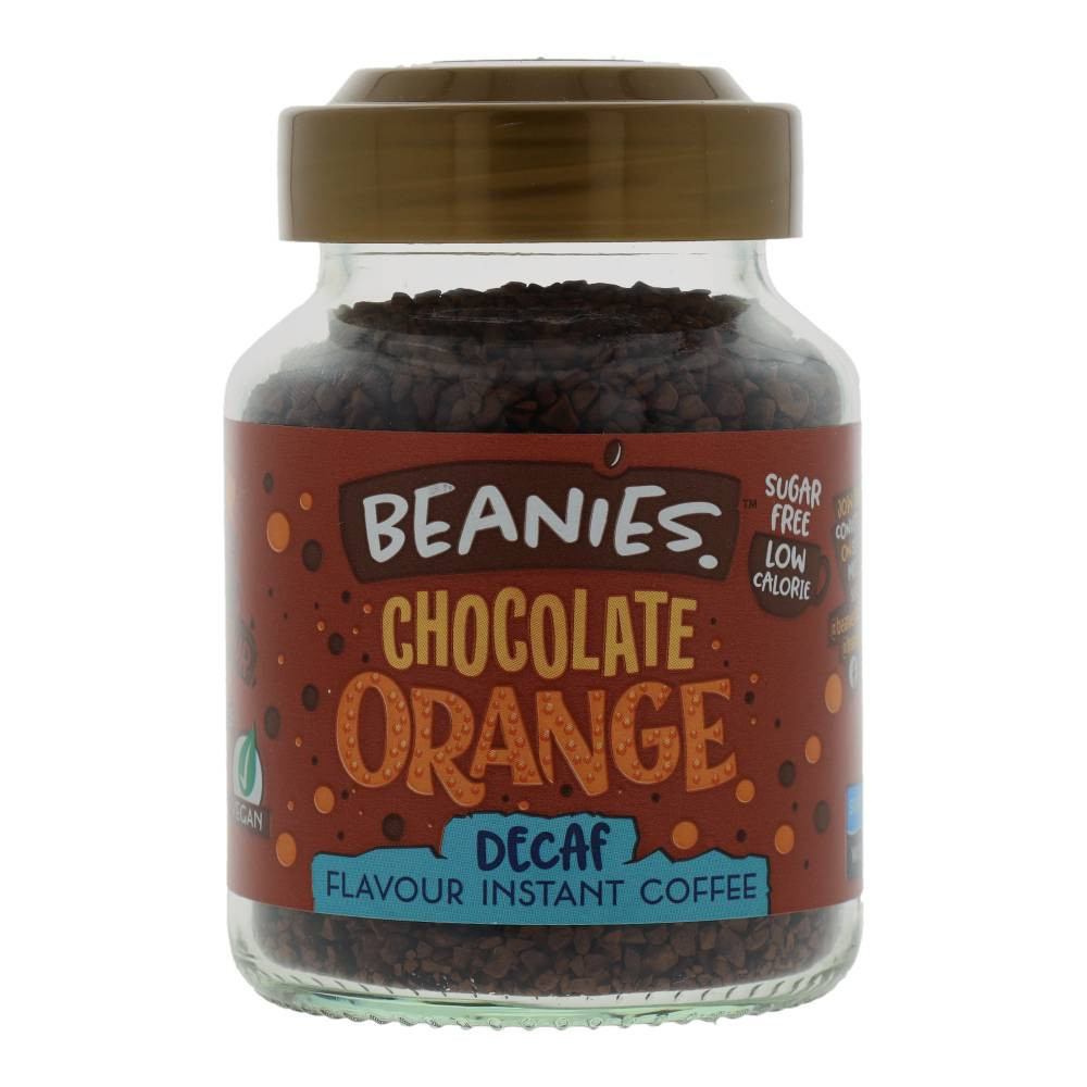Beanies Csokoládé-narancs ízű koffeinmentes kávé 50 g