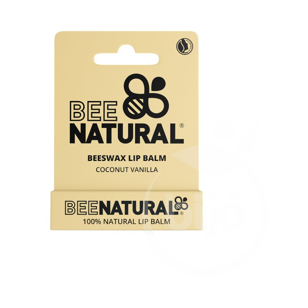 Bee Natural kókusz vanília illatú natúr méhviasz ajakbalzsam 4 g
