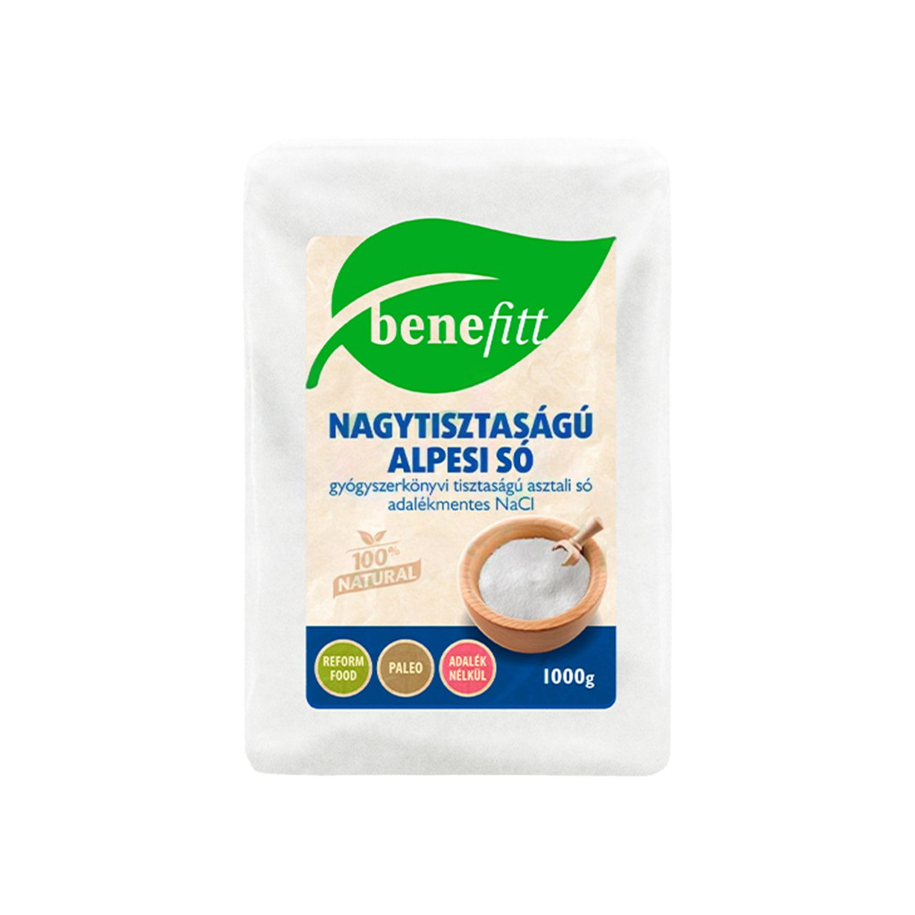 BIGIBA sare alpină de înaltă puritate 1000 g