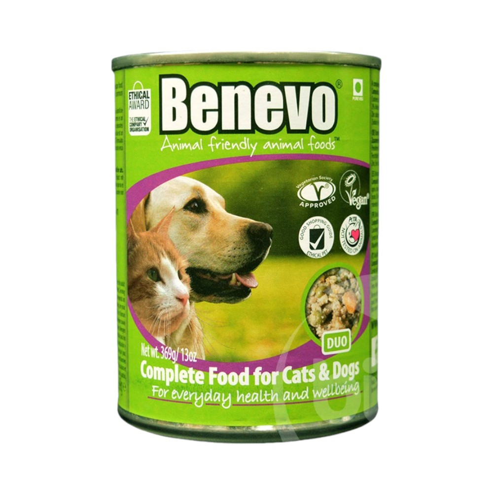 Benevo Duo vegán nedvestáp kutyáknak és macskáknak 354 g