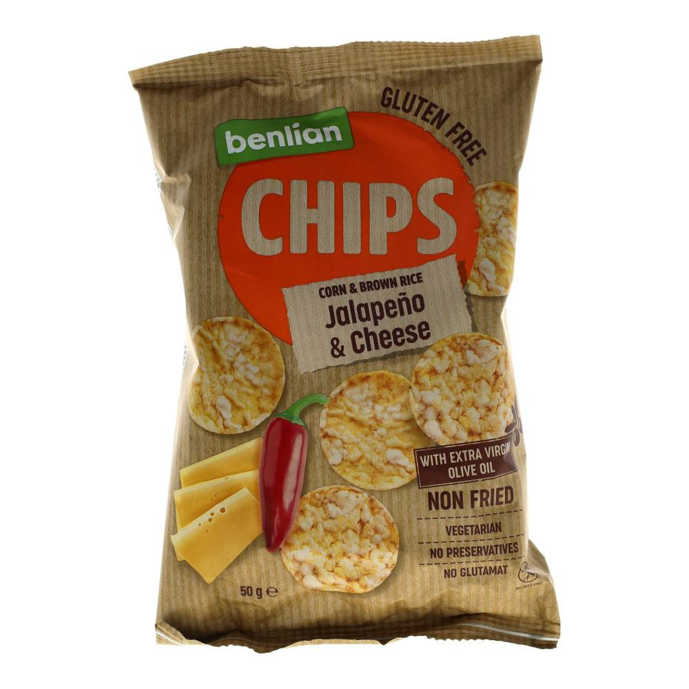 Benlianf.Kukor.&amp;amp;amp;ampampampampampB.Rizs Chips Jal.-Só gm.