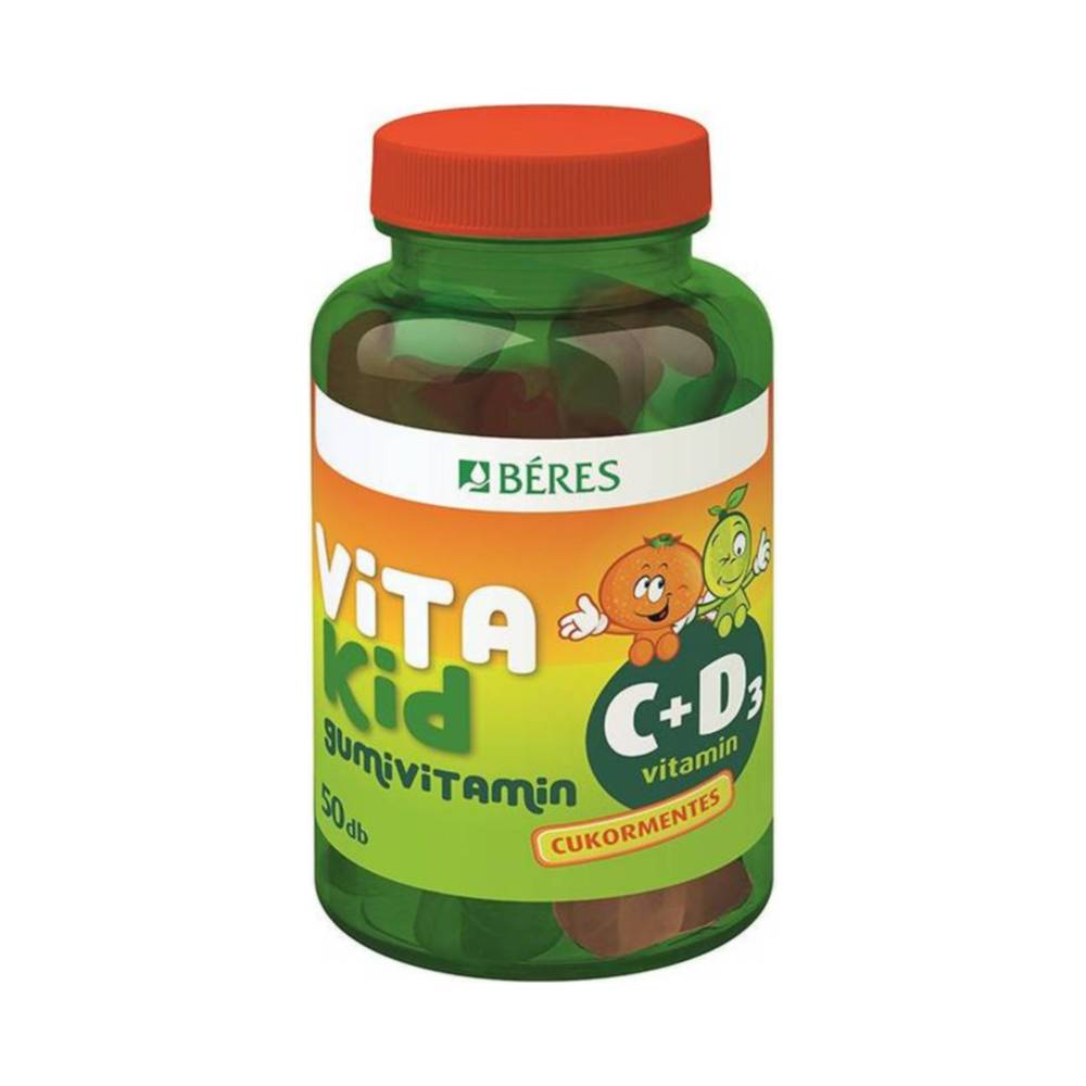 Béres vitakid c+d Gummivitamin-Tablette, 50 Stück