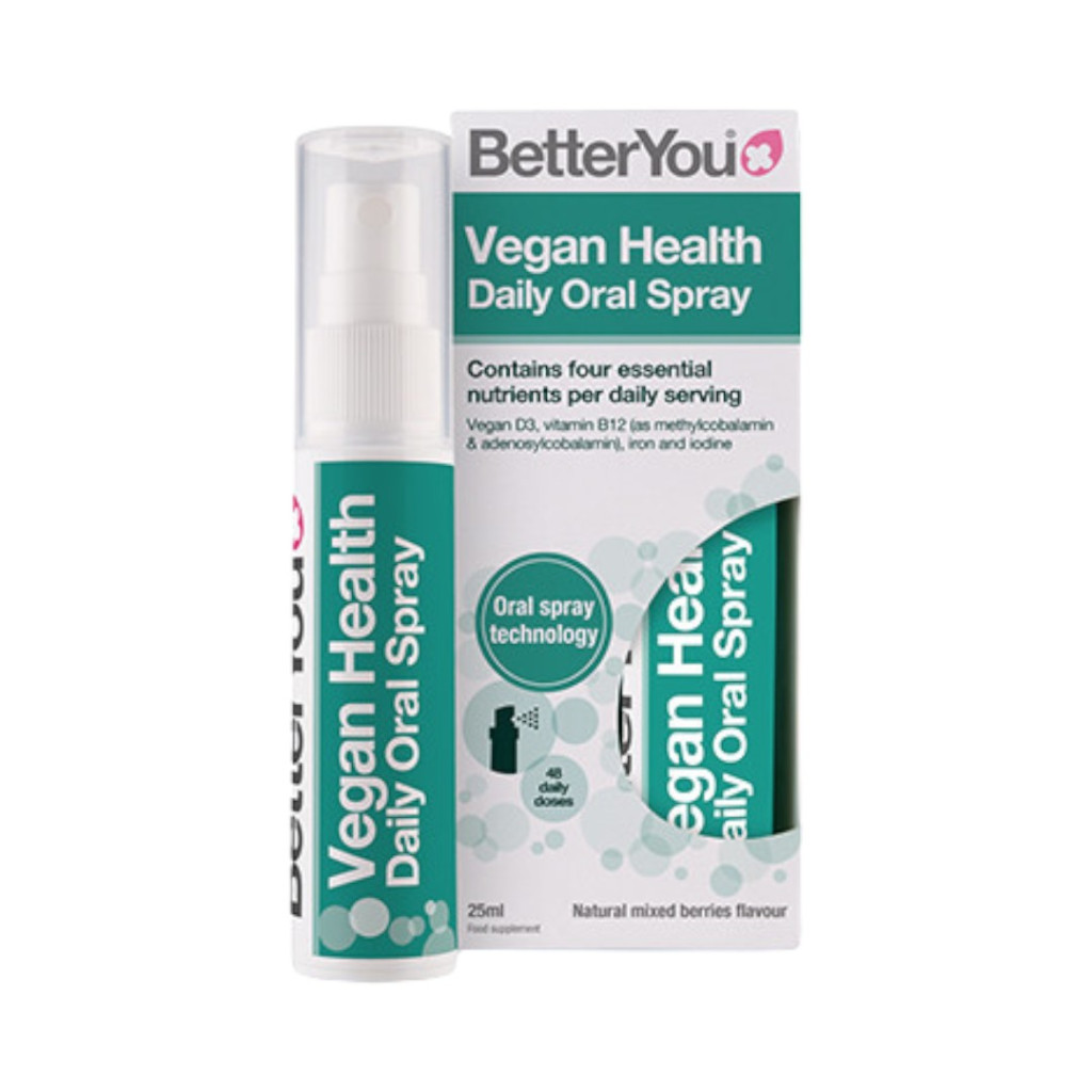 Better You vegan mouth spray to support a vegan diet 25 ml