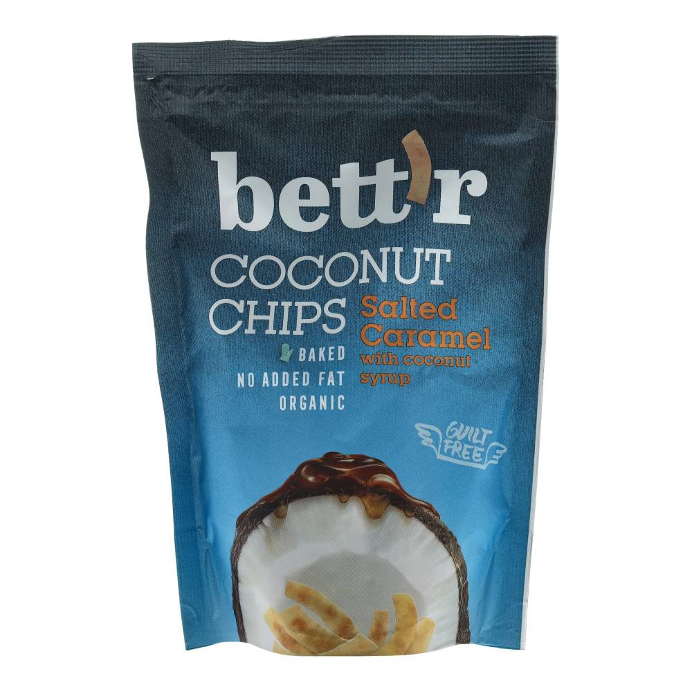 Bettr bio kókuszchips sós karamell 70 g