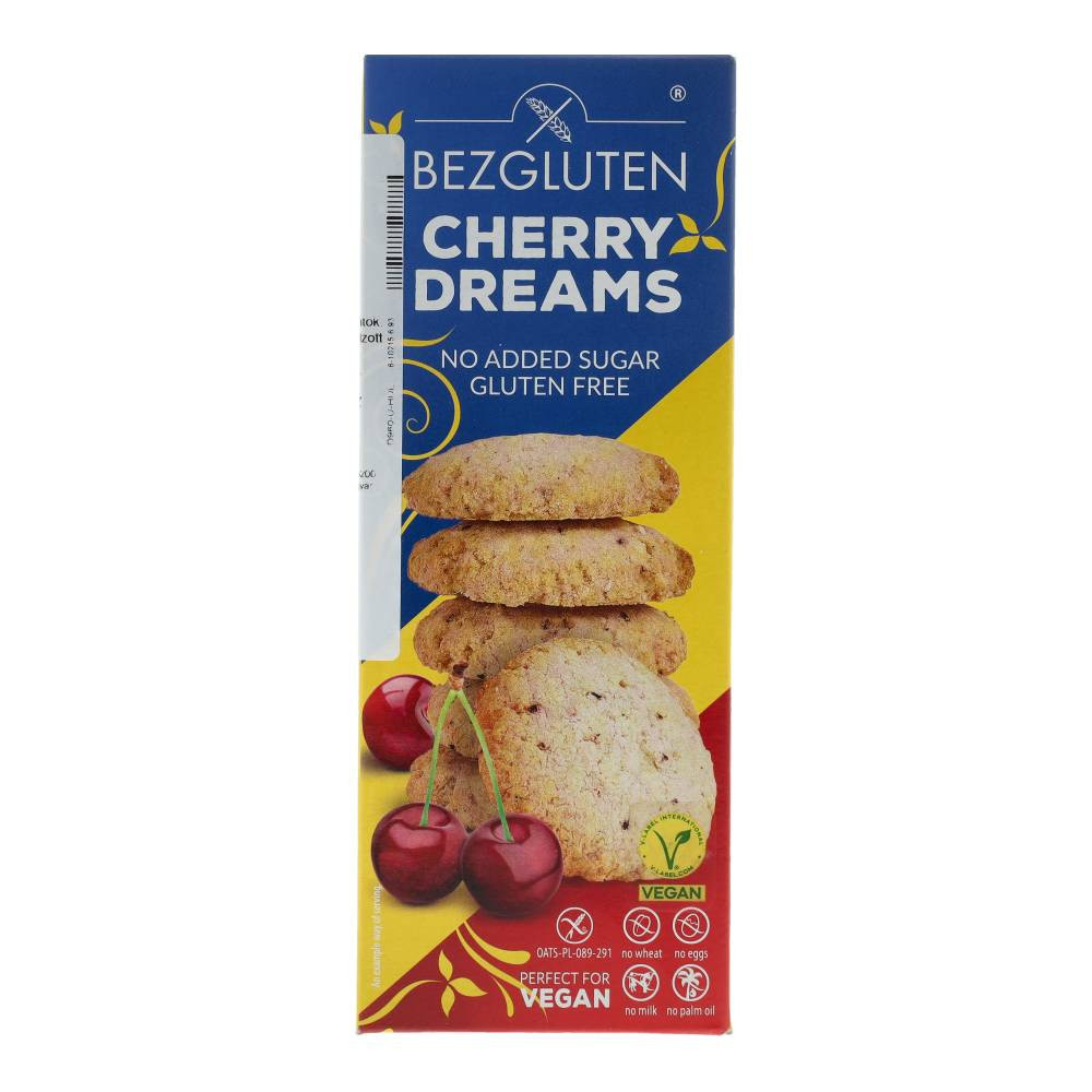 Bezgluten gluténmentes meggyes álom hozzáadott cukor nélkül 110 g