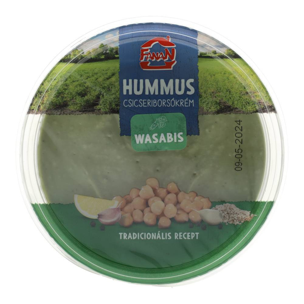 BEZULA HUMMUS CSICSERIB.KRÉM WASABIS 30NAP 250 g