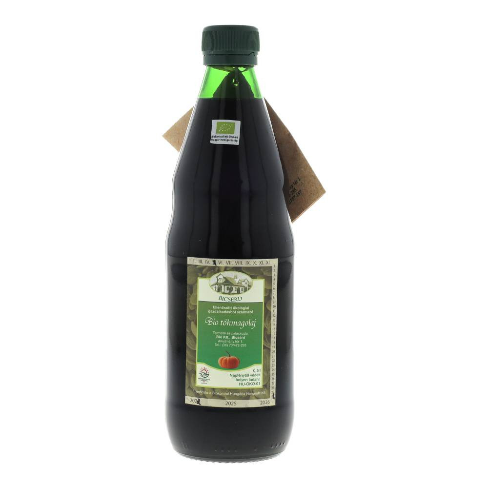 Bicsérdi Bio Tökmagolaj 500 ml