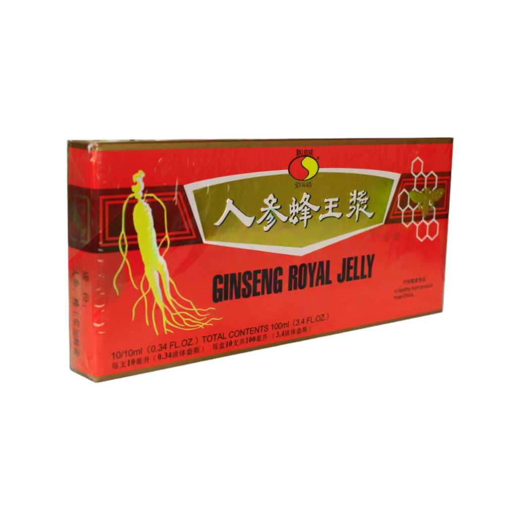 Big Star ginseng ampulă supliment alimentar 10 bucăți