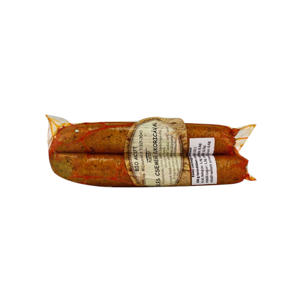 Cârnați bio cu mei afumat și porumb 200 g