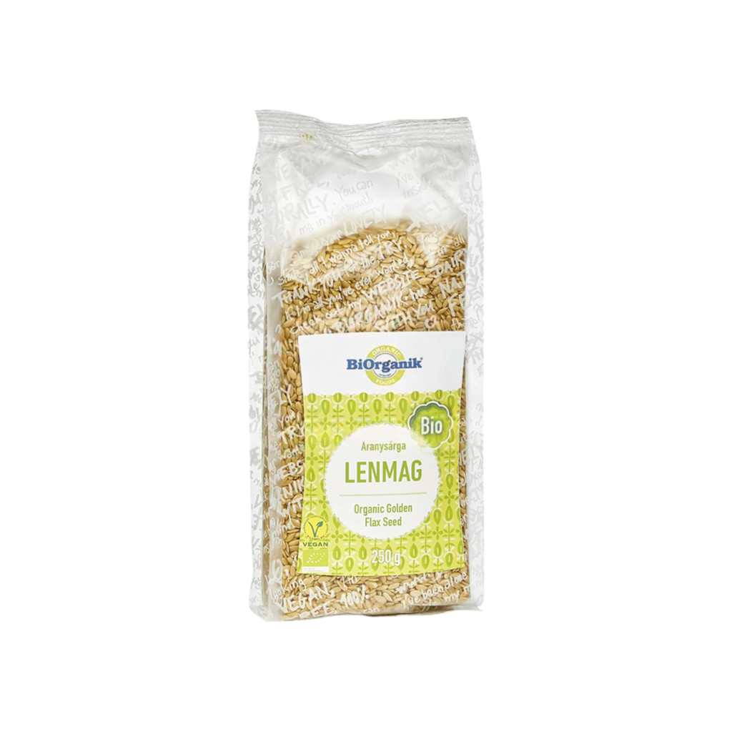 BIO golden flaxseed 250g BiOrganik