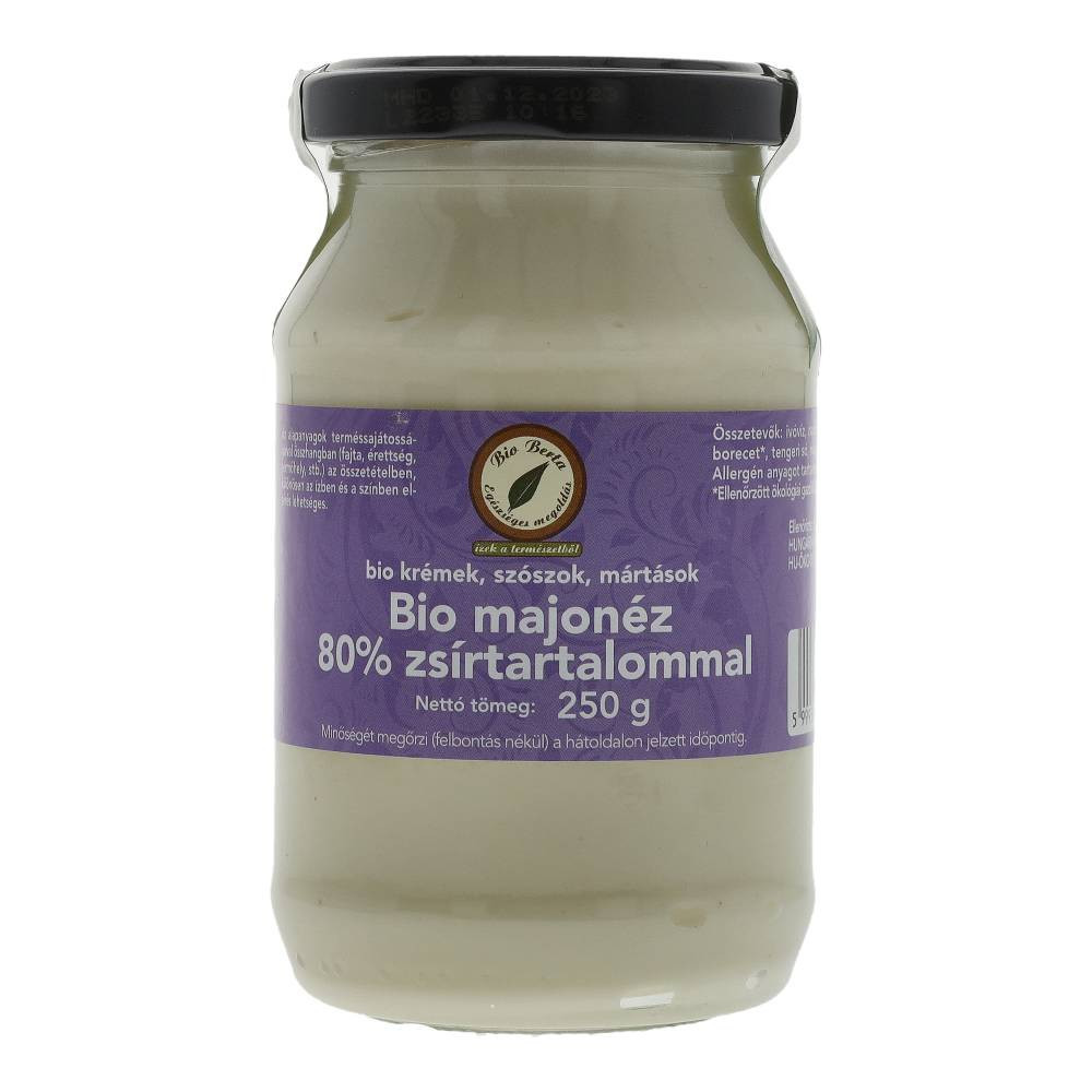 Bio Berta bio majonéz 250 g