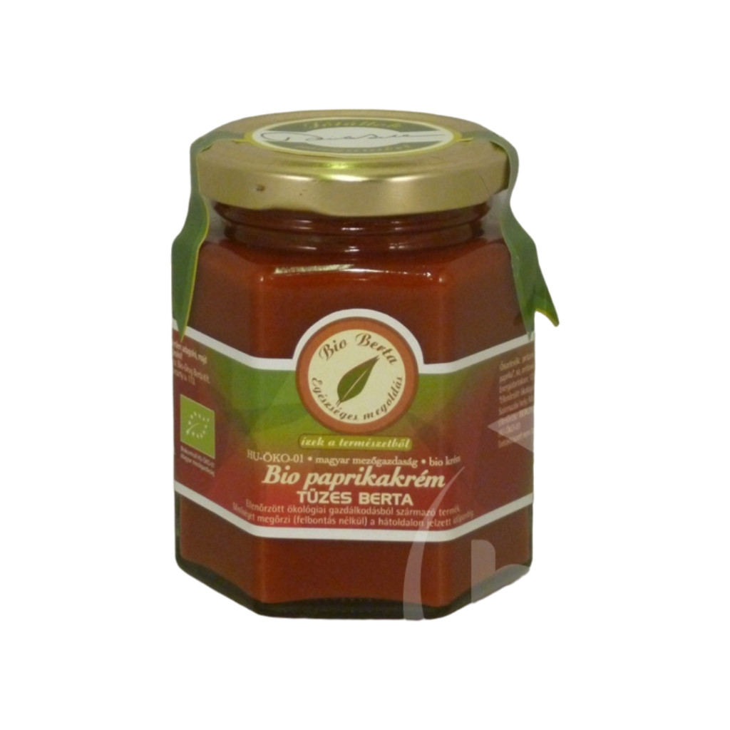 Bio Berta organic spicy pepper cream 190 g