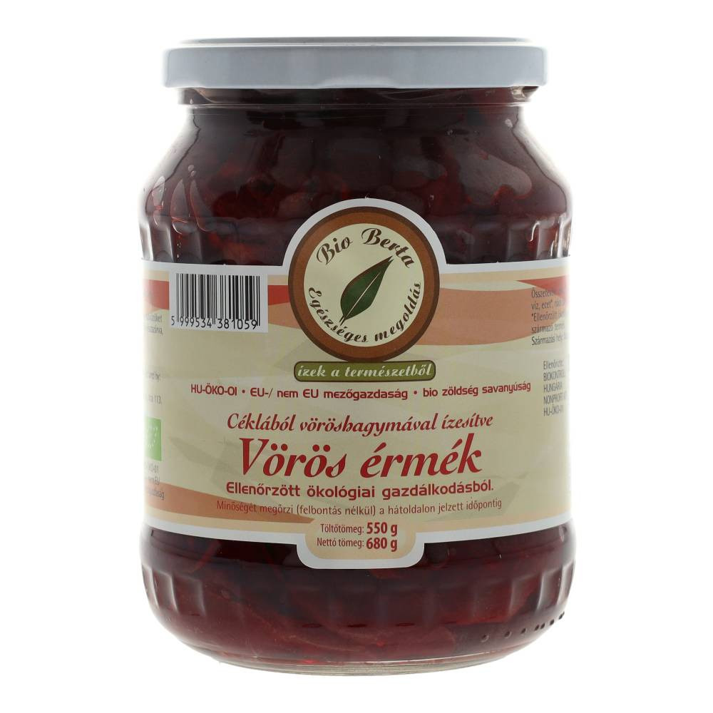 Bio Berta Bio Monede Roșii Sfeclă Murată 680 g