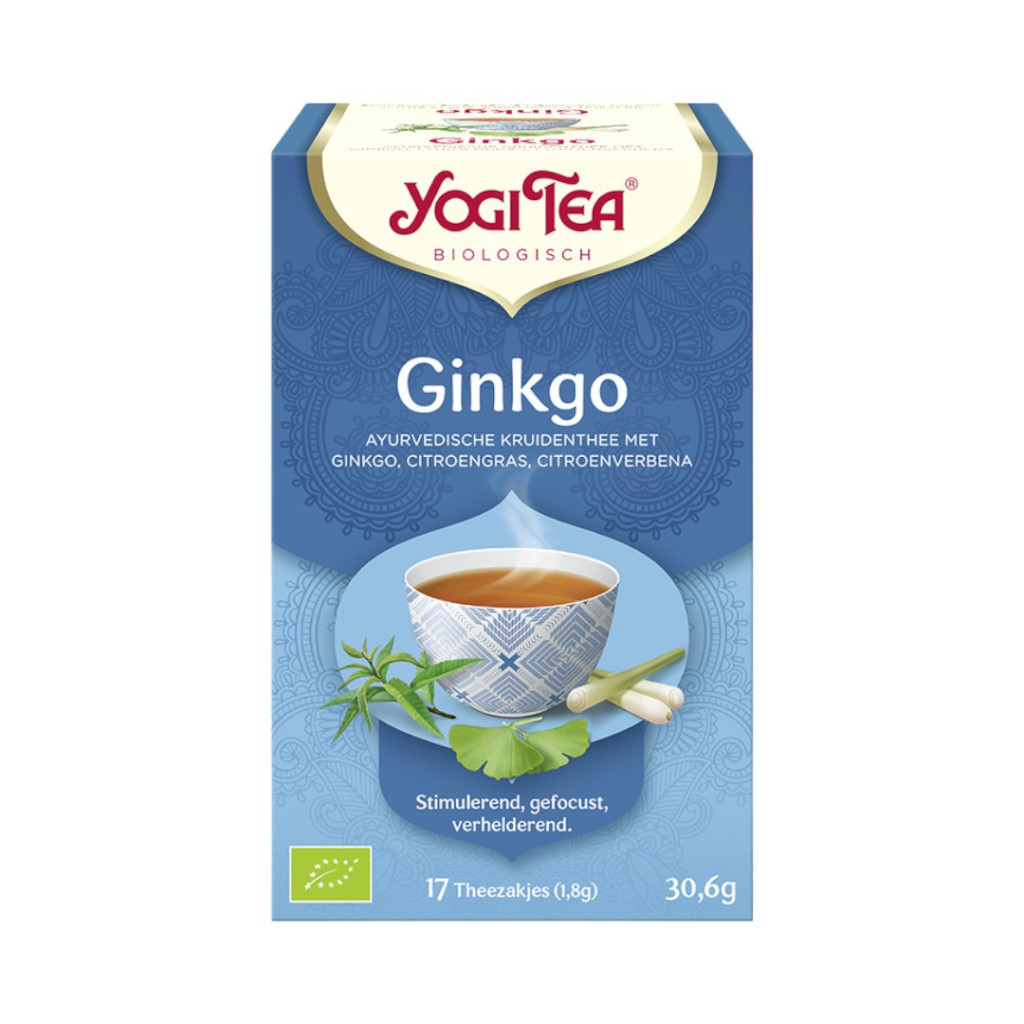 BIO Ginkgo tea 17x1,8g Yogi
