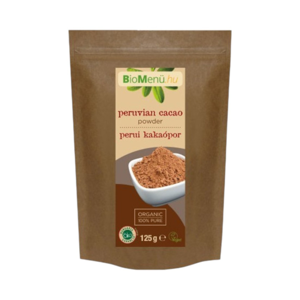 Organic Cocoa Powder Peruvian 125g BioMenü