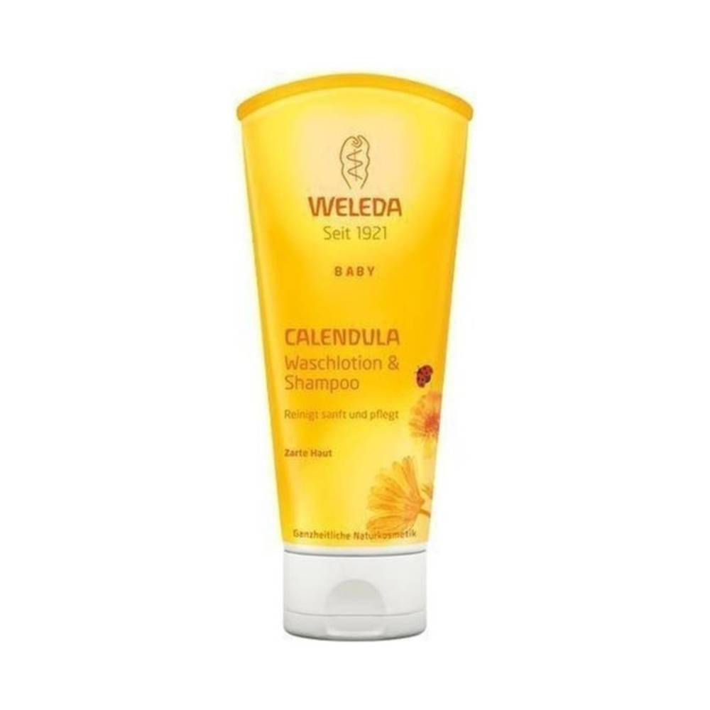 WELEDA BIO ŠAMPON A SPRCHOVACÍ GÉL PRE BÁBY S NECHTÍKOM 200 ml