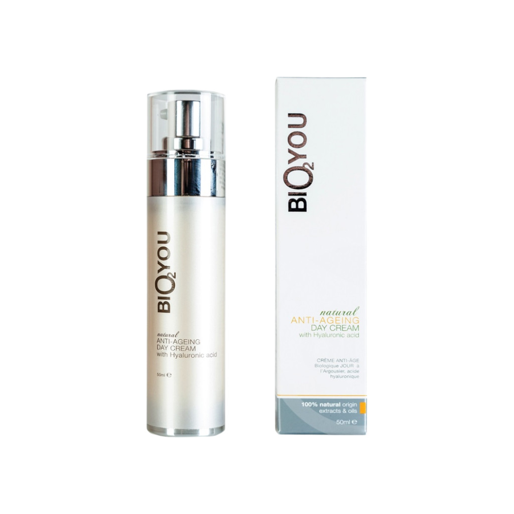 Bio2you natúr homokt anti-ageing nappali arckrém hialuronsav 50 ml