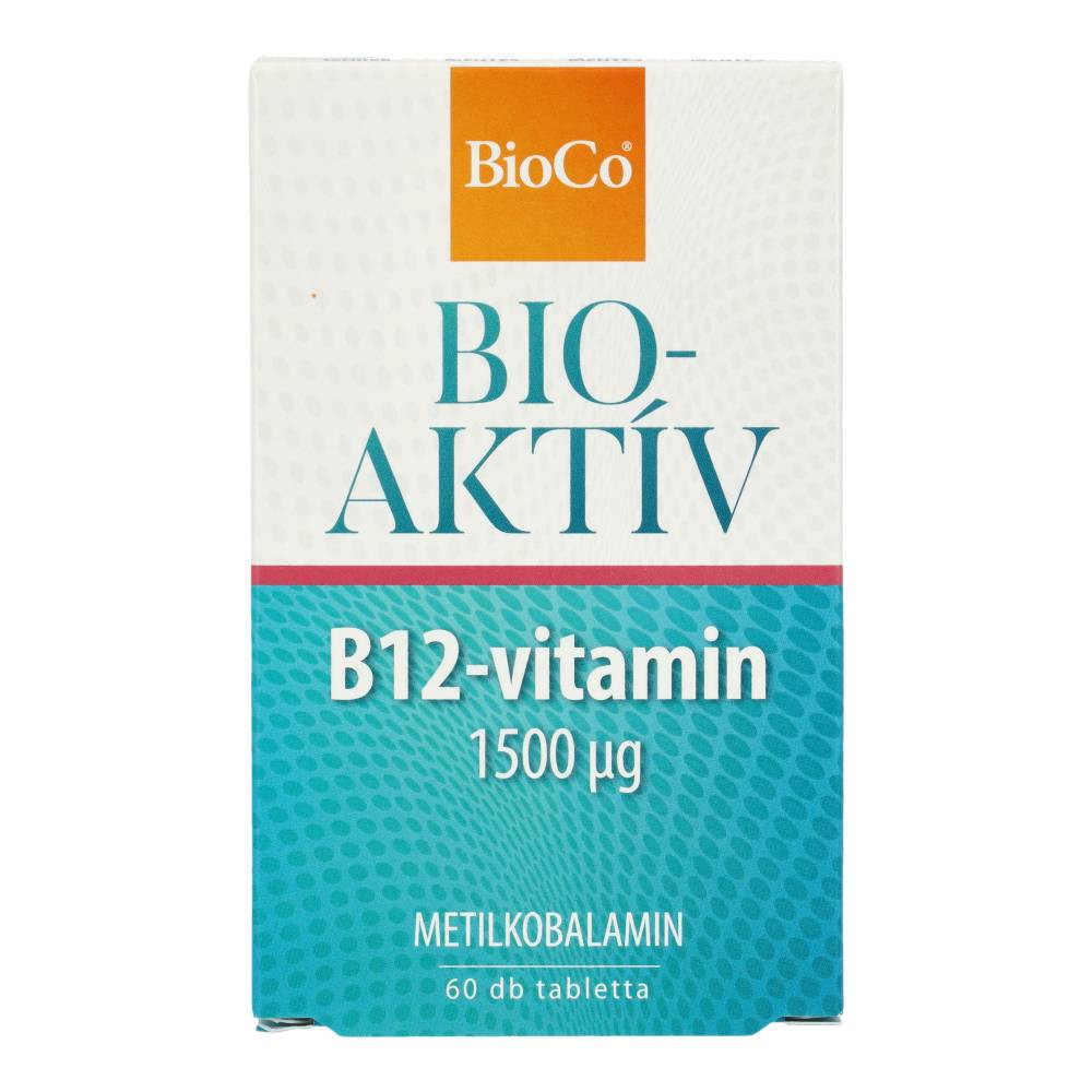 Bioco bioaktív b12-vitamin 1500g tabletta 60 db