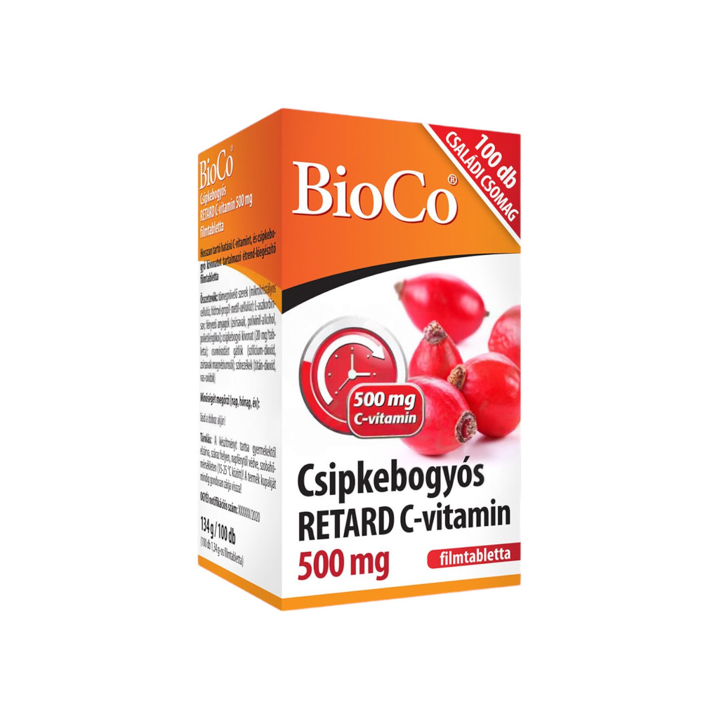 Bioco Hagebutten verzögertes Vitamin C 100 Stk.