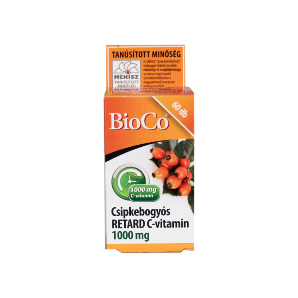 Bioco Hagebutten verzögerte Vitamin C 1000 mg Filmtabletten 60 Stk.