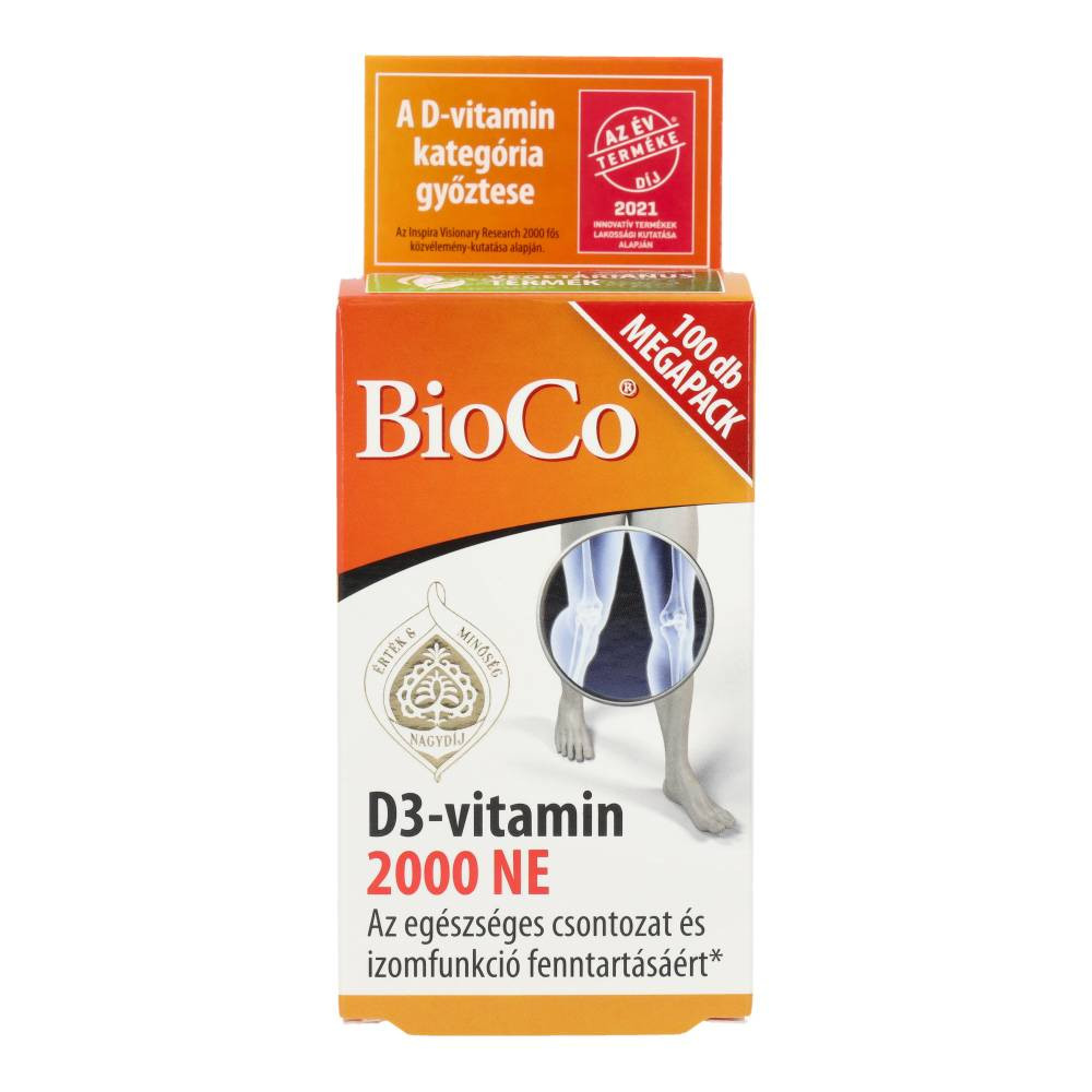Bioco Vitamin D3 2000IU 100 pcs
