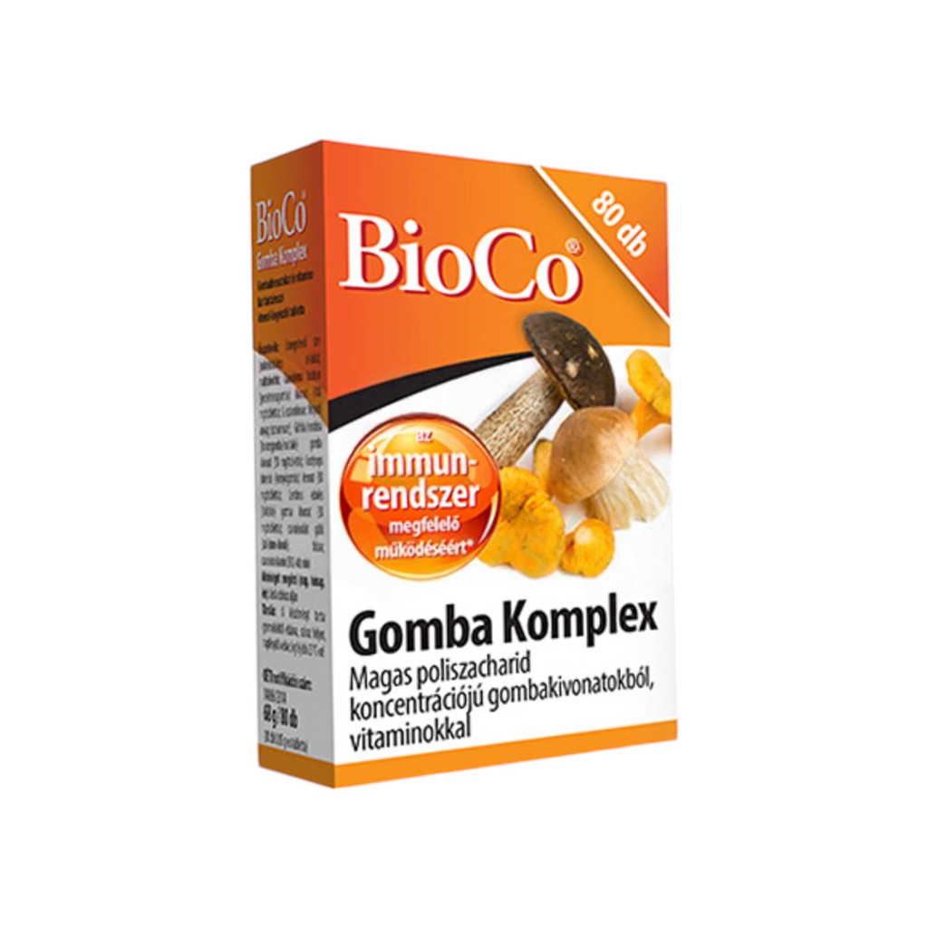 Tabletki z kompleksem grzybowym Bioco 80 szt.