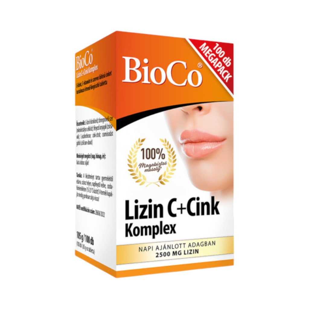 Bioco Lysin C+Zink Komplex Megapack Tablette 100 Stk.