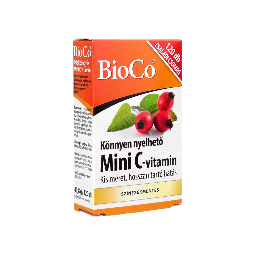 Bioco mini c-vitamin tabletta 120 db