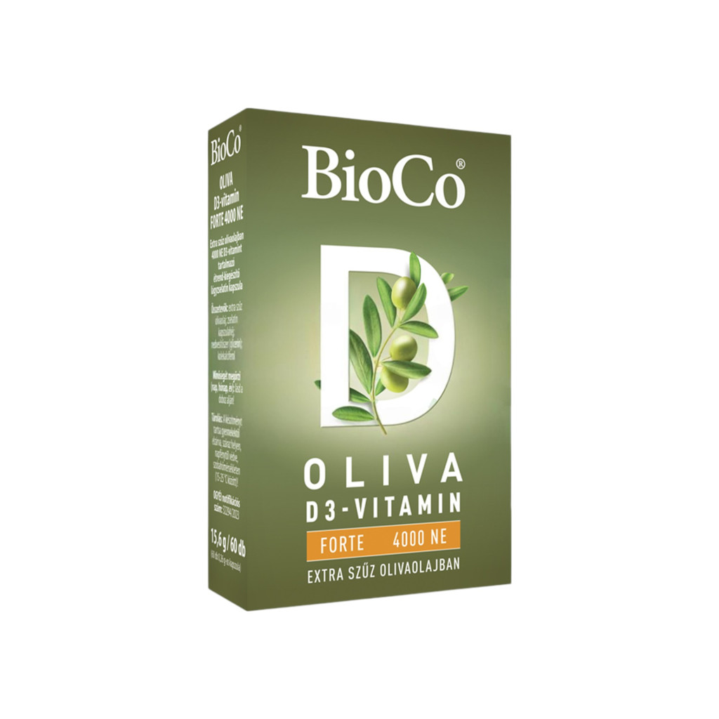 BIOCO OLIVA D-3 VITAMIN FORTE 60DB