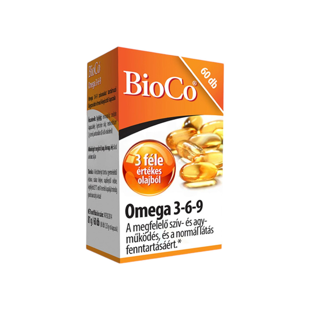 Kapseln Bioco Omega 3-6-9 60 Stk.
