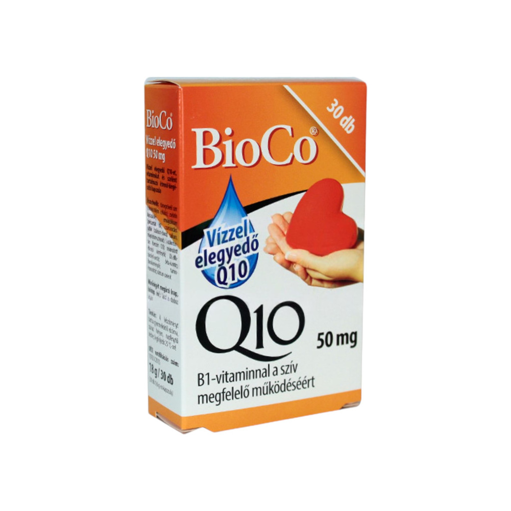 Bioco q10 50mg tobolka se rozpustí ve vodě 30 ks