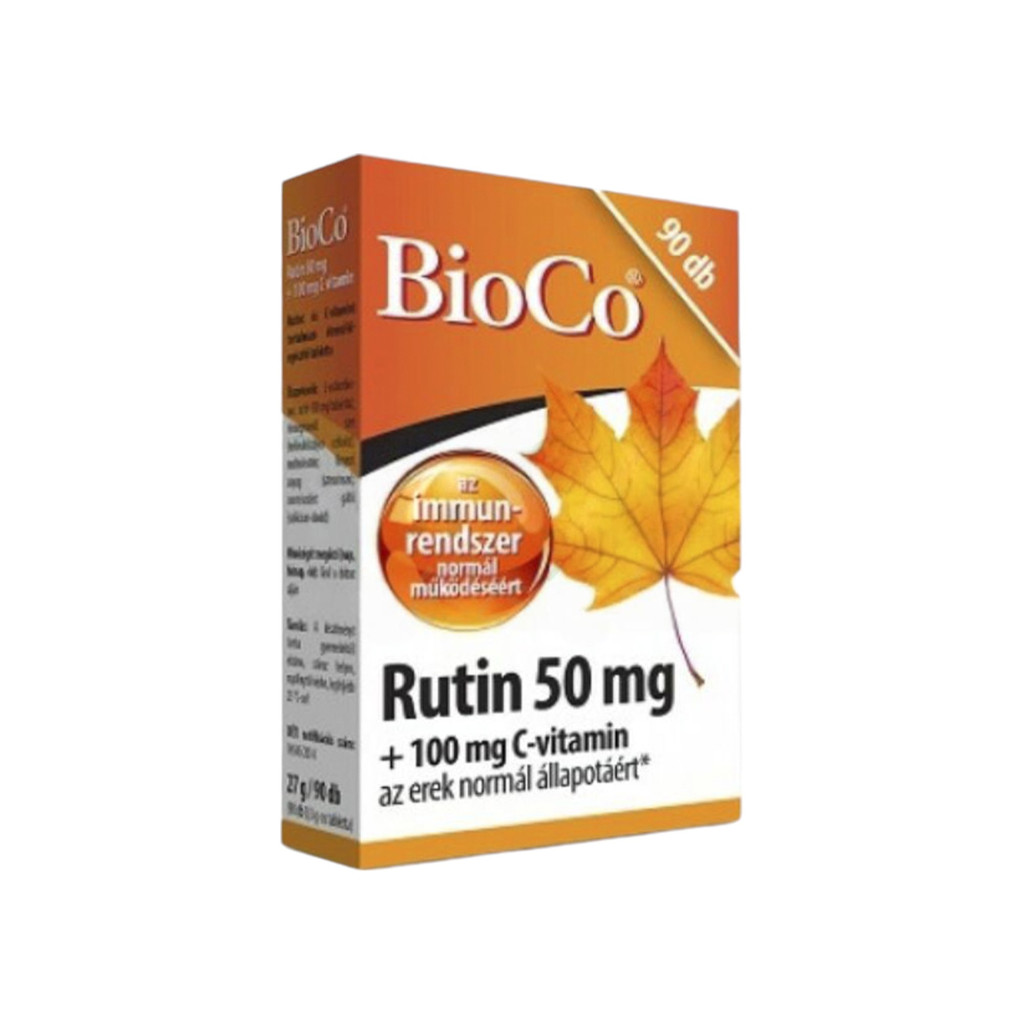 Kapsle s rutinem 50 mg + 100mg vitamínu C, 90 kusů