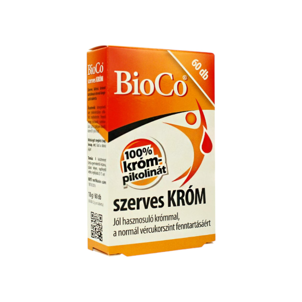 Organická Chrom tableta Bioco 60 ks
