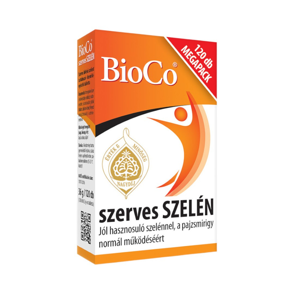 Bioco organická selénová megapack kapsle 120 ks