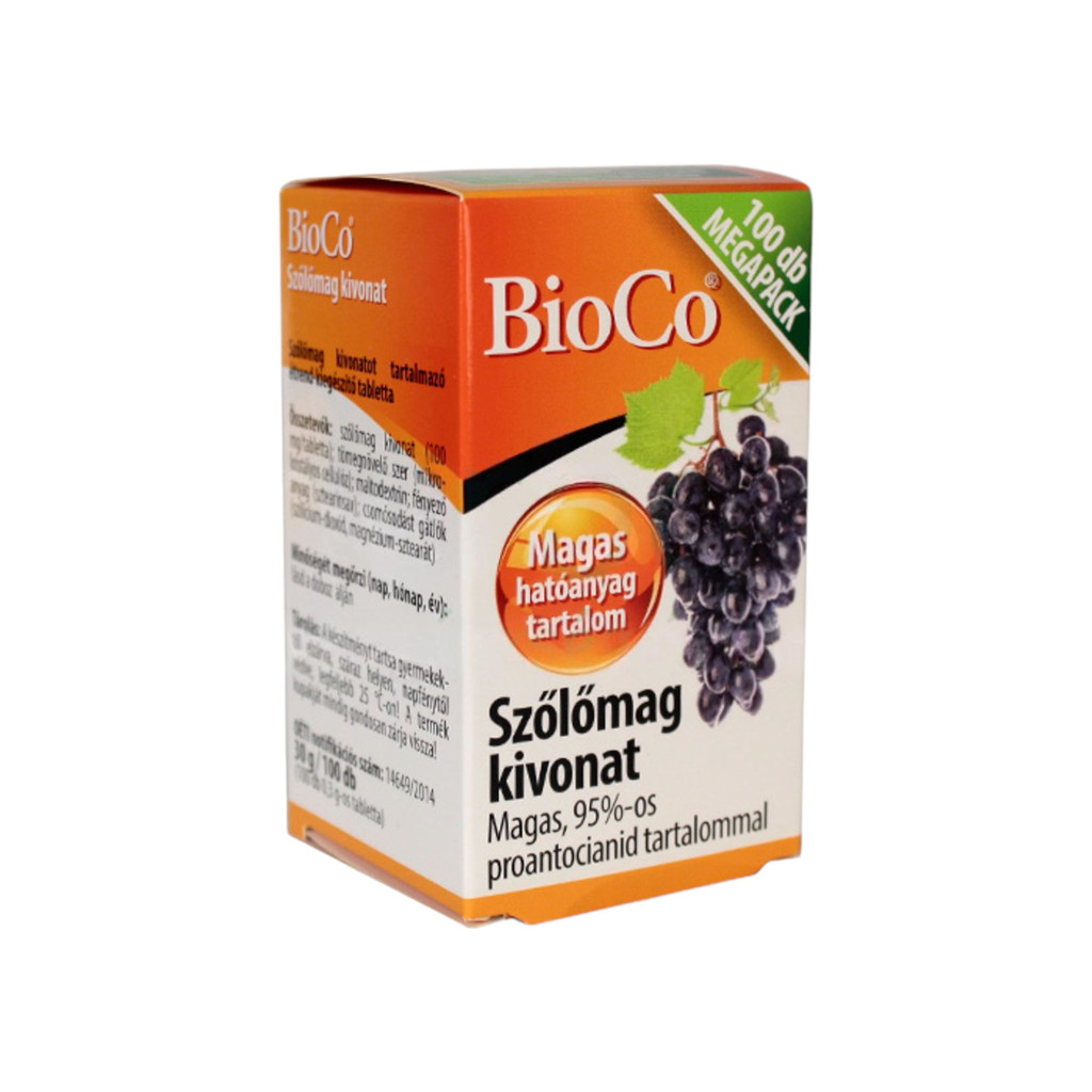 Bioco hroznová jadierka tablety 100 ks