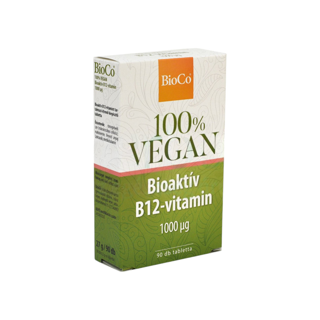 BIOCO VEGAN BIOAKTÍV B12-VITAMIN 90 db