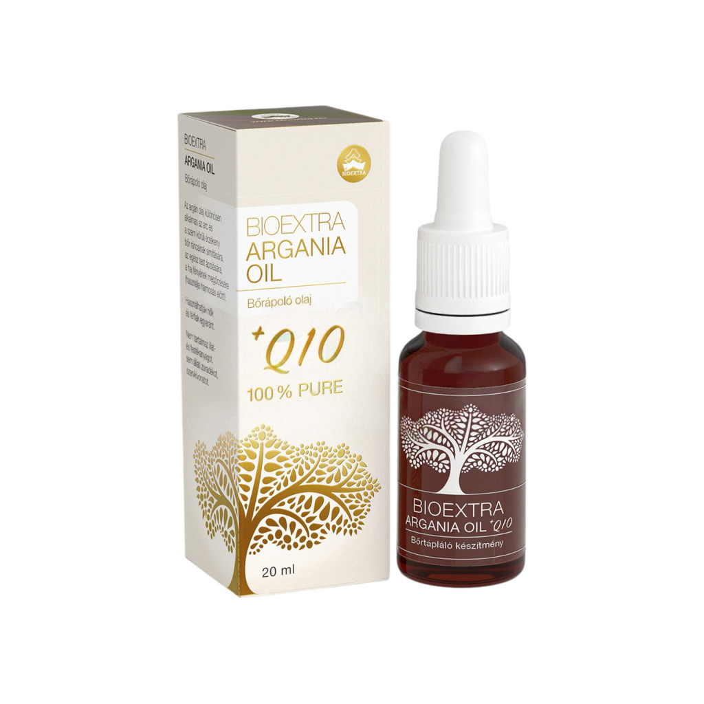 Bioextra ulei de argan ulei de îngrijire a pielii+q10, 20 ml