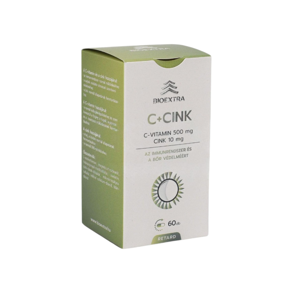 Nahrungsergänzungsmittel Bioextra C+Zink Retardkapseln 60 Stk.