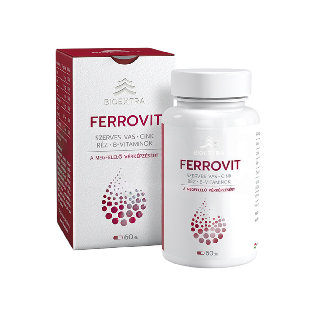 Bioextra ferrovit kapszula 60 db