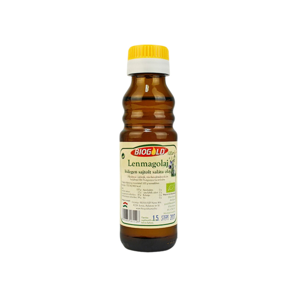 Biogold bio olej lniany 100 ml