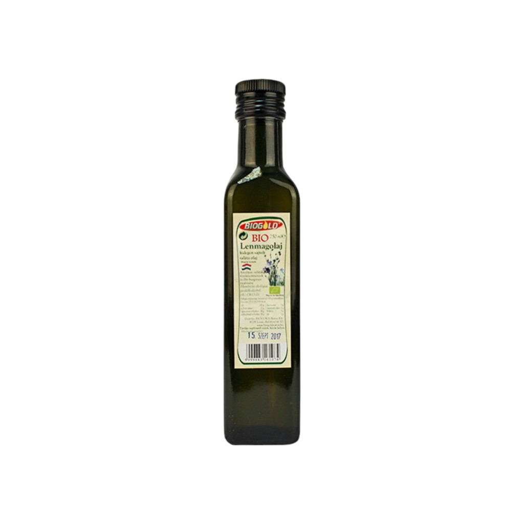 Ulei de in bio Biogold 250 ml