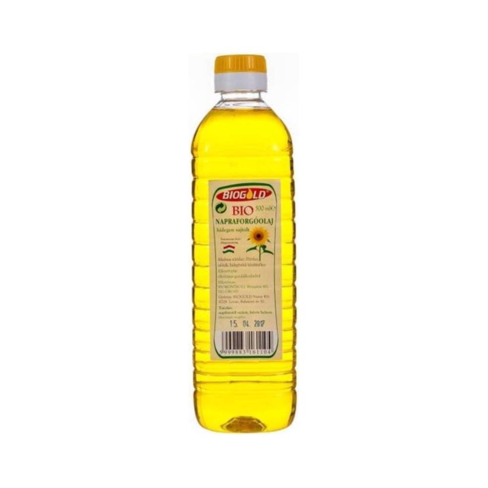 Biogold bio slnečnicový olej 500 ml