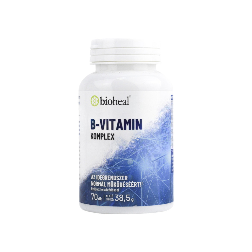 Bioheal b-vitamin komplex filmtabletta 70 db